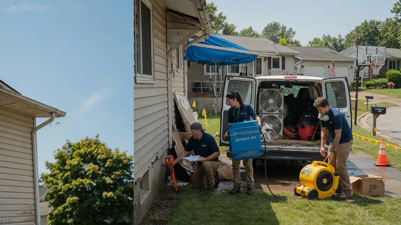 Ceiling Leak Cleanup in Clayton, IL near me
